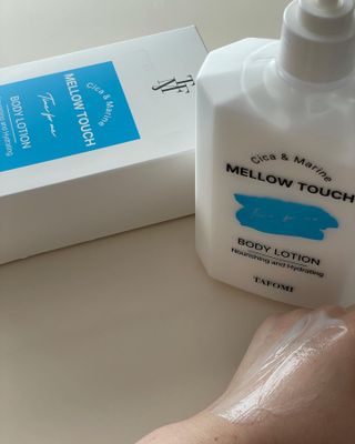 타포미 멜로우 터치 바디로션 500ml — 5점을 준 리뷰어가 2023년 3월 올린 사용 사진