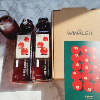 [바이윙클] 페르시아 유기농 석류 착즙주스 750ml 2병 + 선물박스 세트 — 5점을 준 리뷰어가 2022년 3월 올린 사용 사진
