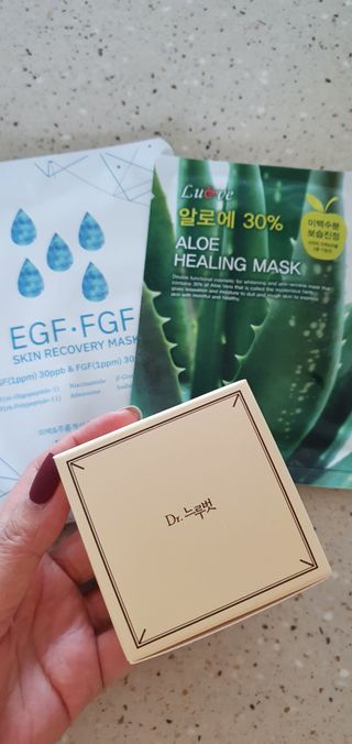 Dr.느루벗 느루벗 링클 솔루션 콘센트레이트 스네일 탄력 달팽이 크림 80g — 4점을 준 리뷰어가 2021년 2월 올린 사용 사진