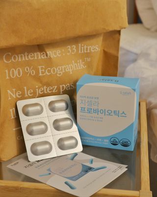 [지셀라] 프로바이오틱스 100억 유산균 보장 (1개월분 / 350mg X 30캡슐) — 5점을 준 리뷰어가 2023년 4월 올린 사용 사진