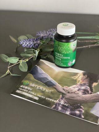 슬림플래닛 녹차카테킨 500mg 애프터밀 — 5점을 준 리뷰어가 2021년 7월 올린 사용 사진