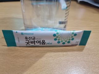 프리마인 유산균 국가지정연구소 선정, 살아있는 생유산균 200억 마리의 힘. 유산균n굿바이옴플러스 — 5점을 준 리뷰어가 2021년 12월 올린 사용 사진