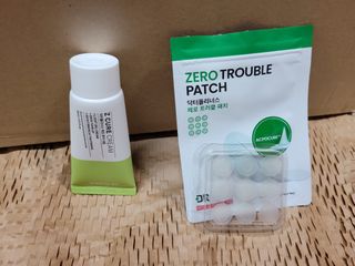 닥터플리너스 제트 큐어 크림 30ml + 제로 트러블 패치 9EA — 5점을 준 리뷰어가 2022년 5월 올린 사용 사진