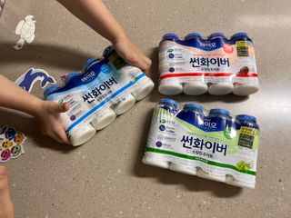 LIVE 매일바이오 썬화이버 드링킹 요거트 — 5점을 준 리뷰어가 2022년 8월 올린 사용 사진