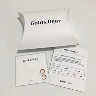 [골드앤디어] 14k 갓성비 귀걸이, 잘 때 껴도 편안한 미니민자원터치 l 5mm l 3color중 택1｜ — 리뷰어가 2021년 4월 올린 사용 사진