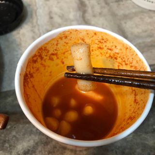 유비쿡 컵떡볶이 매운컵떡볶이2개/ 짜장컵떡볶이 2개  총 4개세트 — 3점을 준 리뷰어가 2021년 2월 올린 사용 사진