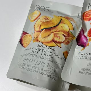 딜라이트 프로젝트 원물칩 2종 6ea(비트 믹스칩, 단호박 믹스칩) — 5점을 준 리뷰어가 2022년 4월 올린 사용 사진