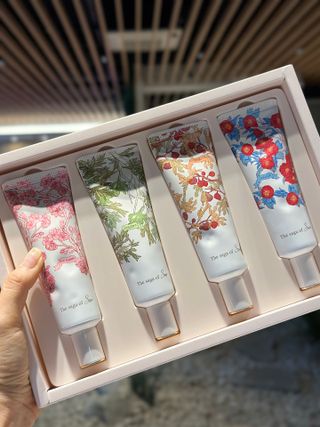 더사가오브수 [사가수] 사계절 원료를 담아내어 진한 보습을 선사하는, 효혜윤 보태니컬 에너지 핸드크림 세트 — 5점을 준 리뷰어가 2023년 3월 올린 사용 사진