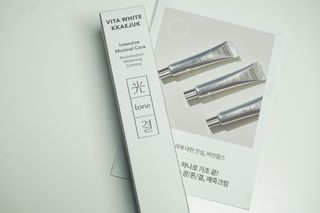 [NEW_버진팜스 깨죽크림] 쓱- 바르면 잡티가 사라지는 광/톤/결 비타민크림 — 5점을 준 리뷰어가 2021년 9월 올린 사용 사진