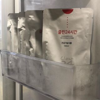 클린24시간 1BOX(5포) + 전용보틀(500ml) — 4점을 준 리뷰어가 2022년 9월 올린 사용 사진
