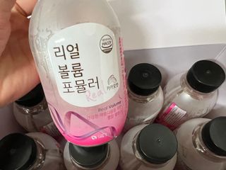 래디 리얼볼륨포뮬러 1박스(8개입) — 5점을 준 리뷰어가 2022년 3월 올린 사용 사진