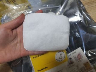 디어엘로디 프리미엄 유기농 유아 솜티슈 60매  2 + 1 PACK — 5점을 준 리뷰어가 2021년 3월 올린 사용 사진