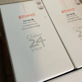 클린24시간 1BOX(5포) + 전용보틀(500ml) — 5점을 준 리뷰어가 2022년 10월 올린 사용 사진