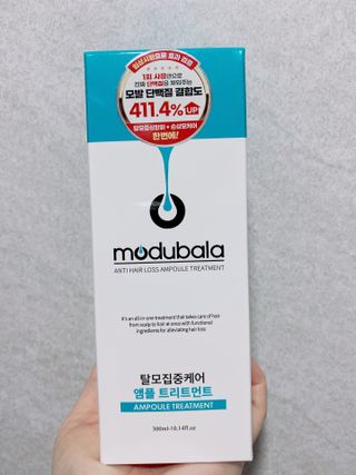 모두발라 탈모집중케어 앰플 트리트먼트 — 5점을 준 리뷰어가 2022년 3월 올린 사용 사진
