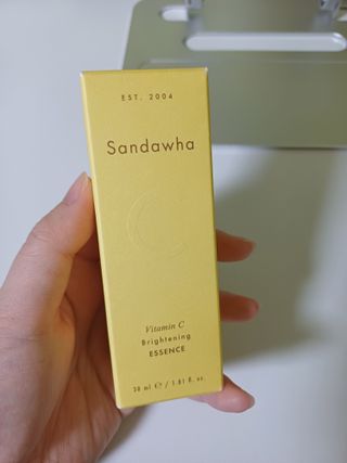 스킨큐어 산다화 비타민c 화이트닝 에센스 30ml — 5점을 준 리뷰어가 2024년 1월 올린 사용 사진