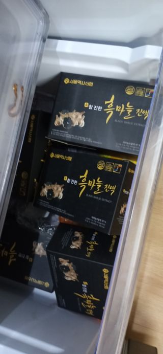 서울약사신협 약사신협_흑마늘진액_70mlx30포 — 5점을 준 리뷰어가 2021년 5월 올린 사용 사진