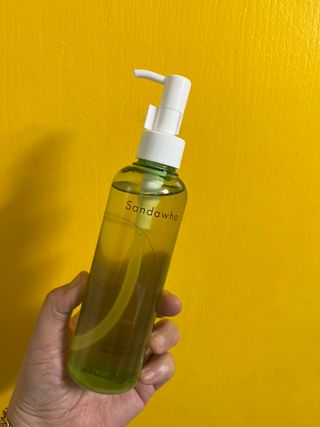 스킨큐어 산다화 순한 클렌징 동백 오일 200ml — 4점을 준 리뷰어가 2023년 5월 올린 사용 사진