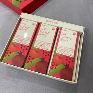 서울약사신협_석류 타트체리 콜라겐_10g x 30포 — 4.5점을 준 리뷰어가 2021년 7월 올린 사용 사진