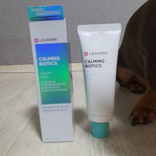 리더스코스메틱 리더스 카밍 바이오틱스 크림 마스크 — 4점을 준 리뷰어가 2021년 8월 올린 사용 사진