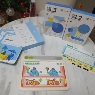 크레타탭 차세대 사고력 유아수학 학습기 페이퍼 태블릿 — 5점을 준 리뷰어가 2023년 12월 올린 사용 사진