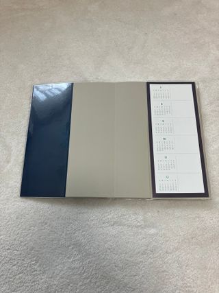 리훈 2023년 아이라이크 모눈 다이어리 미니달력 세트 — 5점을 준 리뷰어가 2022년 12월 올린 사용 사진