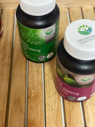 슬림플래닛 녹차카테킨 500mg 애프터밀 — 4점을 준 리뷰어가 2021년 9월 올린 사용 사진