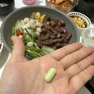 클린24시간 지중해로 쏙빠지다 1SET (800mg*60정) — 5점을 준 리뷰어가 2023년 4월 올린 사용 사진