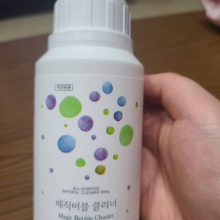 자연그램 매직버블클리너 250g — 5점을 준 리뷰어가 2021년 2월 올린 사용 사진