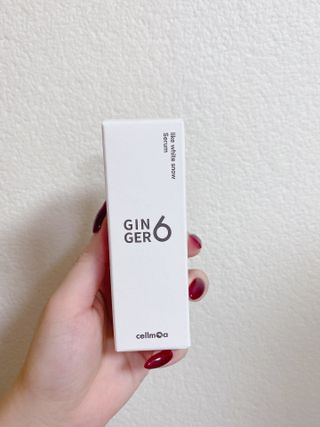 GINGER6 라이크 화이트 스노우 세럼 — 5점을 준 리뷰어가 2021년 10월 올린 사용 사진