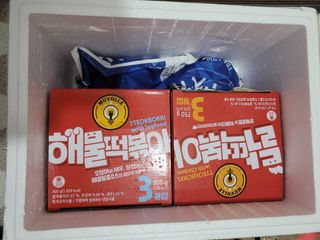 한성기업 무볼레 닭떡볶이+해물떡볶이 2종 세트 — 3점을 준 리뷰어가 2021년 9월 올린 사용 사진