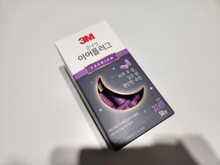 3M 소음방지 수면 귀마개 굿나잇 이어플러그 오렌지/퍼플 50쌍 — 5점을 준 리뷰어가 2023년 7월 올린 사용 사진