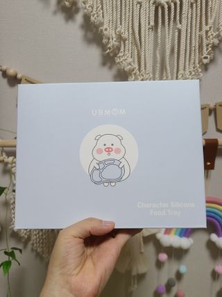 유비맘 캐릭터 실리콘 흡착 식판_색상 랜덤발송 — 4점을 준 리뷰어가 2021년 1월 올린 사용 사진