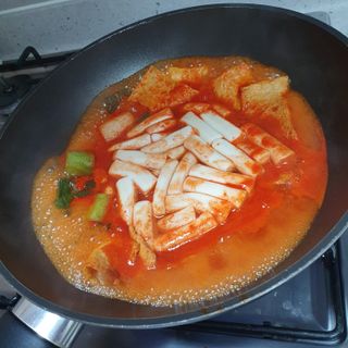 응큼떡볶이 — 5점을 준 리뷰어가 2021년 3월 올린 사용 사진