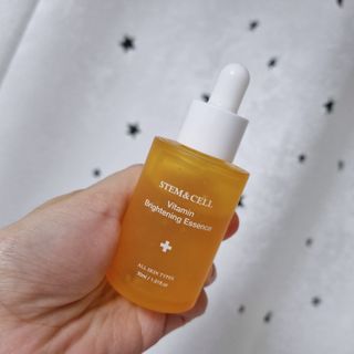 체르엠 스템앤셀 비타민 브라이트닝 에센스 30ml 1개 — 4.5점을 준 리뷰어가 2021년 10월 올린 사용 사진