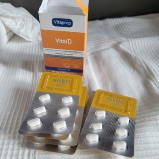 뉴트리션팩토리 비타프렙 바이탈디 비타민D 500mg — 5점을 준 리뷰어가 2021년 10월 올린 사용 사진