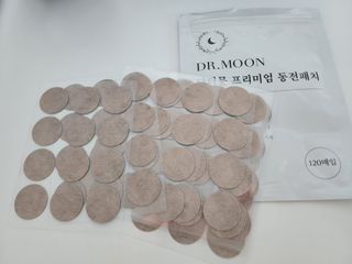 [닥터문] 프리미엄 동전패치 멘톨향 120매 — 5점을 준 리뷰어가 2022년 7월 올린 사용 사진