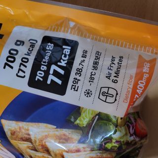 (주)성경순만두 곤약만두.콘치즈만두,삼각당면만두,당면 야끼만두,대구전통 납작만두,떡뽁이 매콤소스,달콤소스 — 5점을 준 리뷰어가 2023년 3월 올린 사용 사진