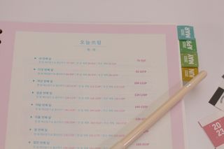 리훈 리뉴얼 오늘쓰임 가계부 용돈기입장 금전납출부 캐쉬북 만년 — 5점을 준 리뷰어가 2023년 3월 올린 사용 사진