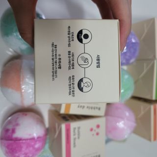 버블데이 배쓰밤 거품입욕제 버블바 6종 — 5점을 준 리뷰어가 2021년 9월 올린 사용 사진