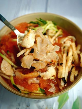 마라도푸드 최강달인 물회 맛집 38년 전통 백년가게 포항 마라도회식당 — 5점을 준 리뷰어가 2023년 5월 올린 사용 사진
