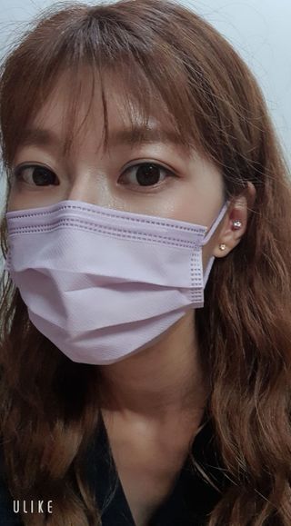 에어에이드 컬러 덴탈 마스크 — 5점을 준 리뷰어가 2021년 8월 올린 사용 사진