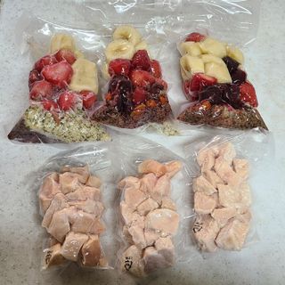 수플먼트 나는 마신닭!! 닭가슴살 주스키트, 먹기 힘들었던 닭가슴살 이제는 마시자 — 5점을 준 리뷰어가 2023년 3월 올린 사용 사진
