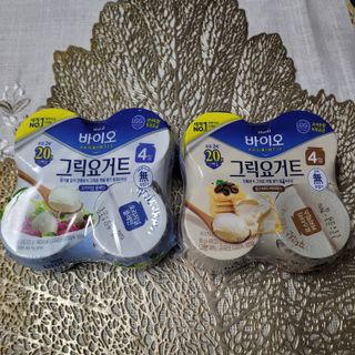 매일바이오 그릭요거트 오리지널 플레인 4개, 로스터리 커피믹스 4개 — 5점을 준 리뷰어가 2021년 12월 올린 사용 사진