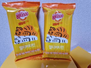 광동제약 [광동] 비타500데일리스틱 70포X2개 + 뚱랑이엽서 + 쇼핑백 증정 — 5점을 준 리뷰어가 2022년 11월 올린 사용 사진