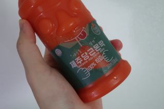 탐라원 무농약 당근과즙으로 건강한 당근주스, 당근몬딱주스 — 5점을 준 리뷰어가 2021년 8월 올린 사용 사진