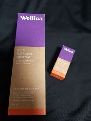 웰리카_V CARE 웰리카 락토 리프레싱 이너클렌저 — 4.5점을 준 리뷰어가 2020년 12월 올린 사용 사진