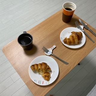 서브큐 삼양사 쿠프드팟 AOP 샤랑트푸아투 버터 크로와상 (5개입) — 5점을 준 리뷰어가 2022년 4월 올린 사용 사진