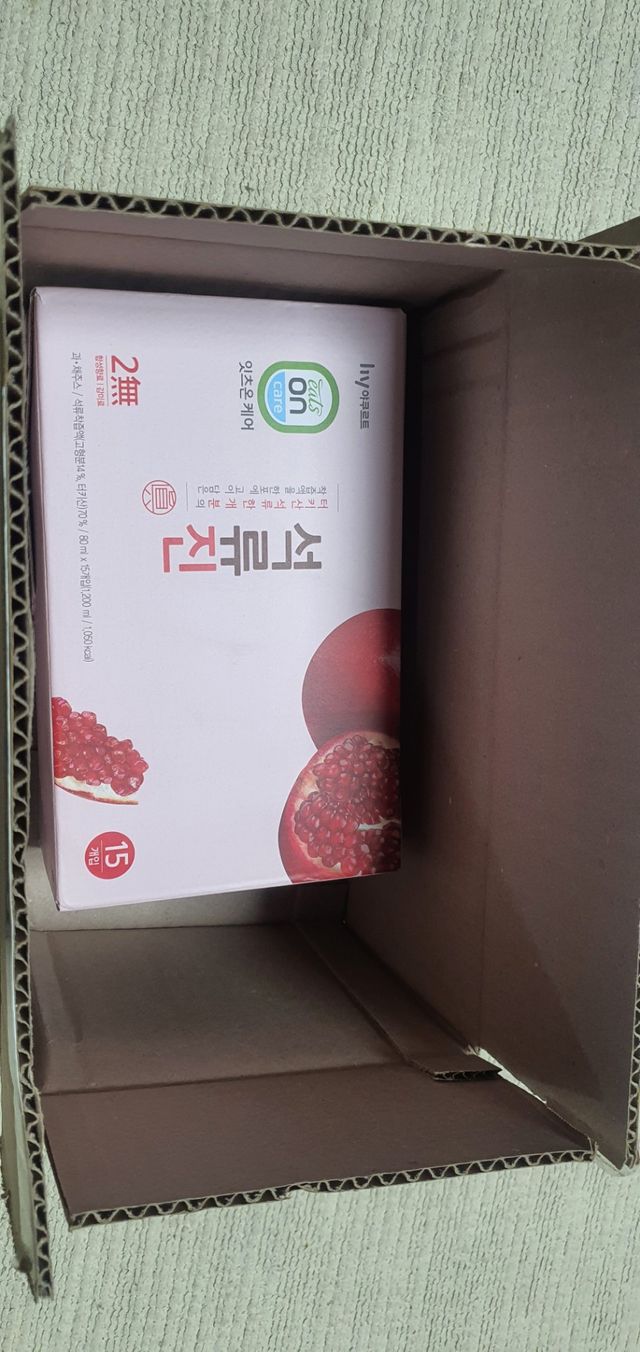한국야쿠르트 석류진 리뷰 사진