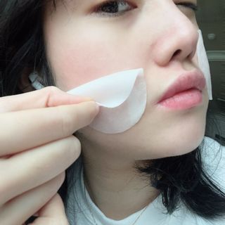 랑벨 랑바이오 블랙 시카 퀵 패드 100매 (3초 쿨링/3분 흡수, 블랙비 프로폴리스/시카 4종 함유, 대용량) — 5점을 준 리뷰어가 2022년 3월 올린 사용 사진