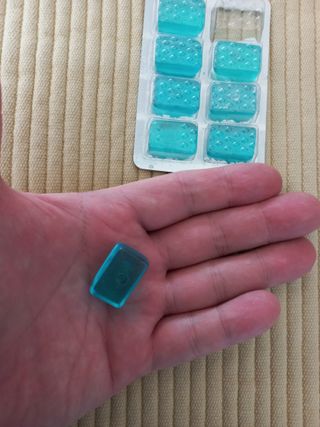 마요라 히말라야 솔트 캔디 2종-페퍼민트 맛, 라임민트 맛 — 5점을 준 리뷰어가 2022년 12월 올린 사용 사진